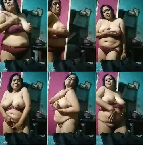 Mature horny Milf indian xnxx aunty make nude video mms HD