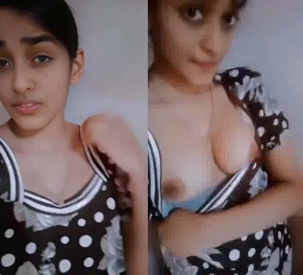 Extremely 18 cute babe indian hot xxx show boobs