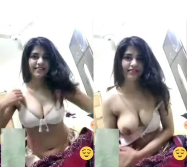 Extremely cute babe indian hd pron show big tits mms