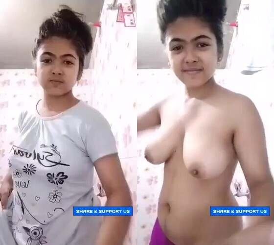 Super cute 18 babe indian femdom showing big boobs mms