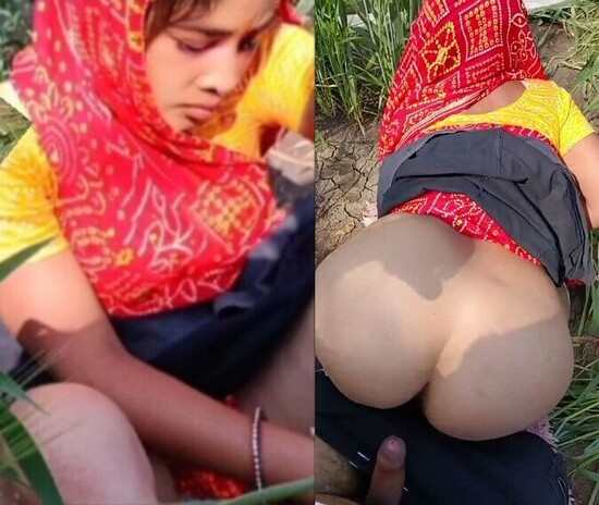 Beautiful muslim village hot bhabhi saree doggy fuck hindu bf outdoor HD