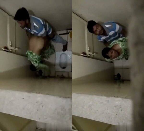 Amateur sexy couple new xvideos com fucked in toilet hidden capture
